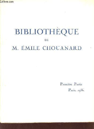 Catalogue de ventes aux enchres - Beaux livres illustrs modernes provenant de la Bibliothque de M.Emile Chouanard - Mercredi 18 mars 1936 Drouot - Premire partie.