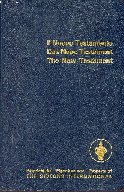 Il Nuovo Testamento - Das Neue Testament - The New Testament.