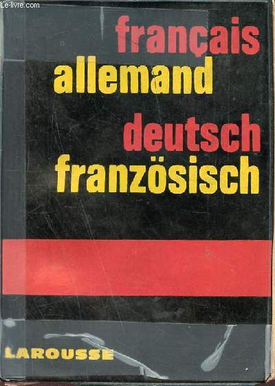 Dictionnaire franais-allemand.