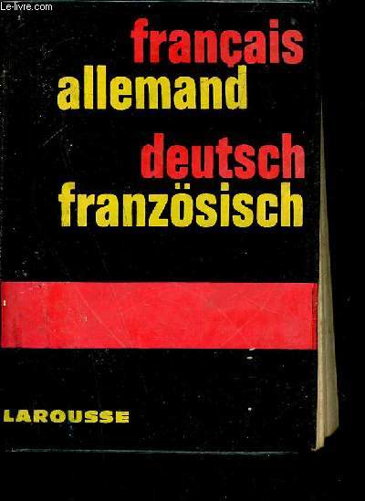 Dictionnaire franais-allemand.