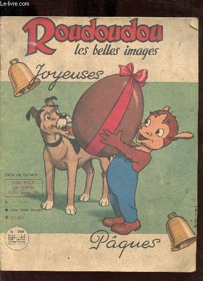 Roudoudou les belles images n259 - Joyeuses Pques - Le pique nique de Roudoudou.