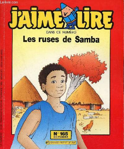 J'aime lire n165 octobre 1990 - Les ruses de Samba.