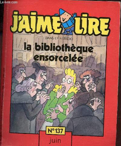 J'aime lire n137 juin 1988 - La bibliothque ensorcele.