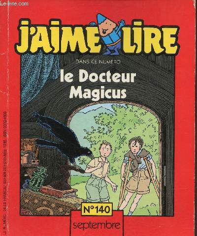 J'aime lire n140 septembre 1988 - Le Docteur Magicus.