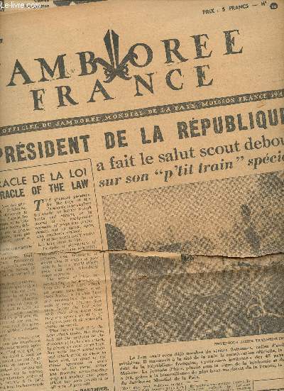 Jamboree France n10 vendredi 15 aot 1947 -