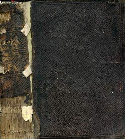 La sainte bible ou l'ancien et le nouveau testament - Version d'Ostervald rvision de 1881.