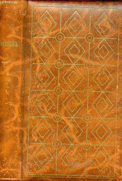 Missel de la sainte eucharistie mis en harmonie avec les prescriptions pontificales les plus rcentes - n1850.