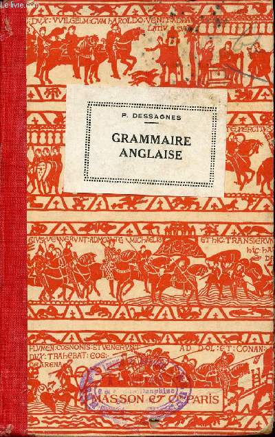 Grammaire anglaise - Nouveau cours de langue franaise - Programmes 1925.