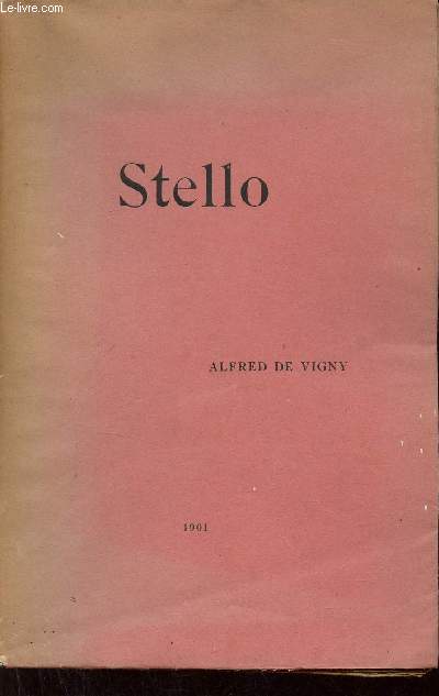 Stello - Exemplaire n367 sur papier vlin avec la Signature du Directeur de la Socit du Livre illustr.