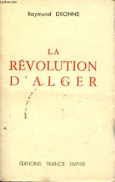 La Rvolution d'Alger.