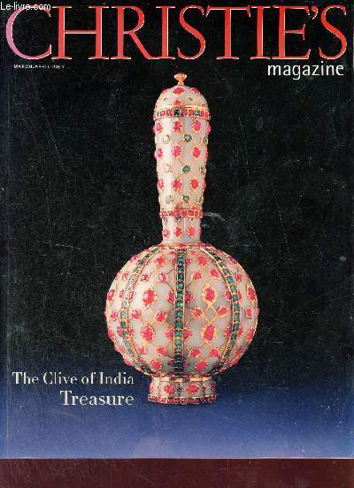 Christie's magazine march/april 2004 - The newport symposium - Guarneri - luxurious exceptional motor cars - the clive of India treasure - Iznik tiles - the J & J collection of snuff bottles - classic simplicity - gilded pantheon - spiritual perfection...