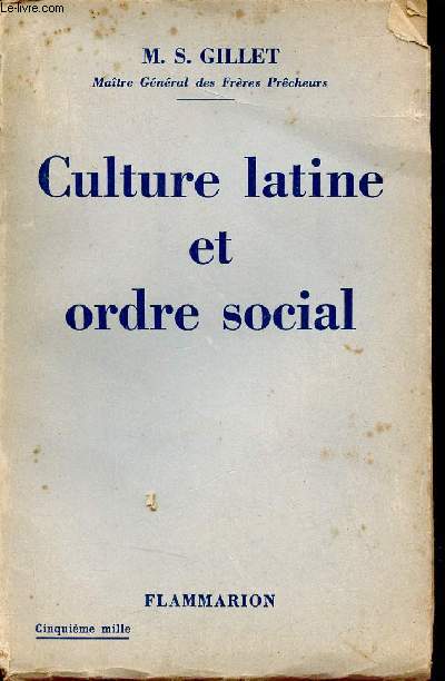 Culture latine et ordre social.