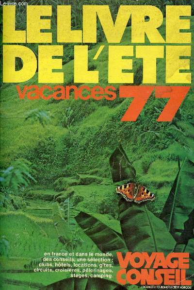 Le livre de l't vacances 77.