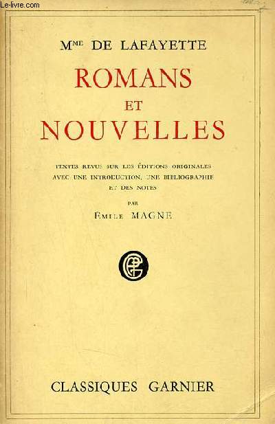 Romans et nouvelles.