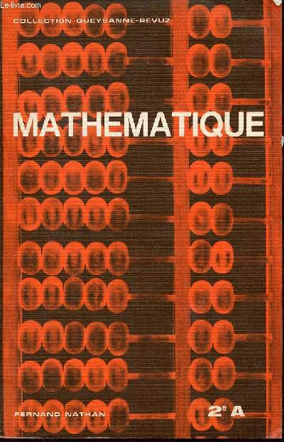 Mathmatique 2e A.