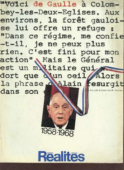 Ralits n268 mai 1968 - Vorster explique l'apartheid - 1958-1968 nos annes de gouvernement - mes anctres Maya - Europe la Suisse du monde ? - la chaleur de vivre russe  Bratsk - Michelin la danse des toiles - la pression du groupe sur notre cerveau