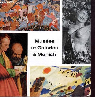 Plaquette : Muses et Galeries  Munich.