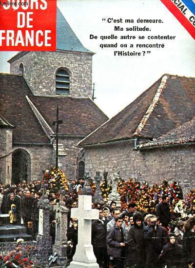 Jours de France n832 30 nov.1970 - Spcial couleurs l'adieu au Gnral de Gaulle.