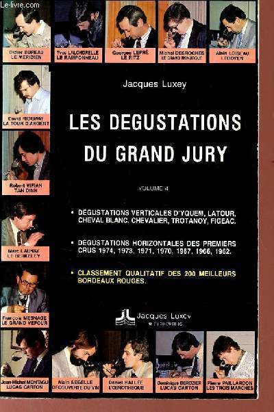 Les dgustations du grand jury - Volueme 4.