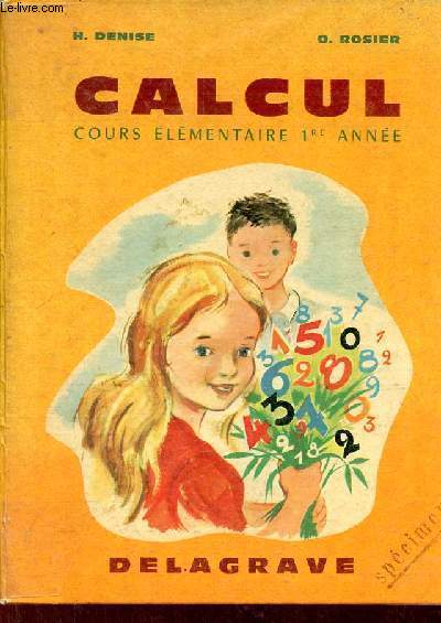 Calcul cours lmentaire premire anne.