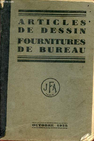Catalogue G.Michaud-Quantin - Compas articles de dessin et de bureau - Octobre 1928.