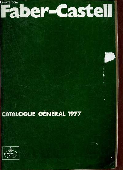 Catalogue gnral 1977 Faber-Castell.