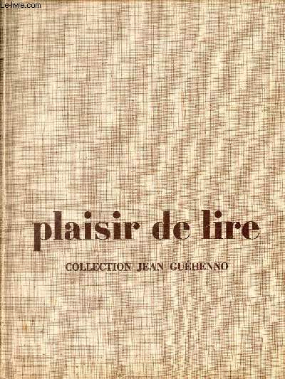 Plaisir de lire classe de quatrime.