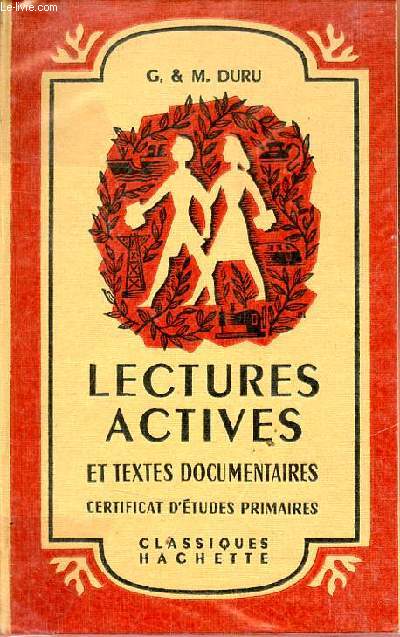 Lectures actives et textes documentaires - Certificat d'tudes primaires classes de fin d'tudes.
