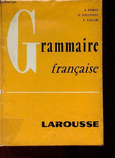 Grammaire franaise.