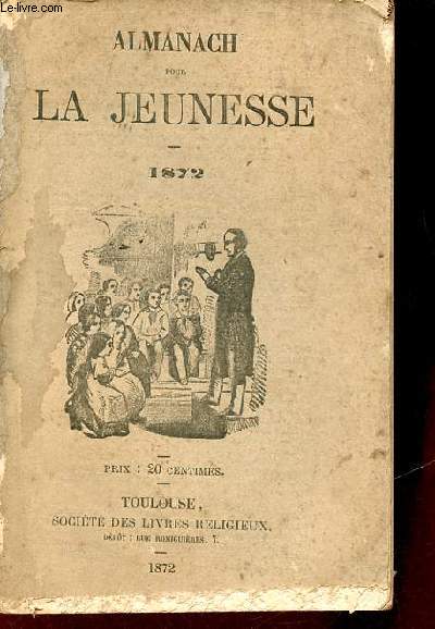 Almanach pour la jeunesse 1872.