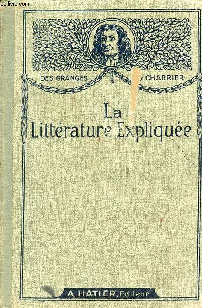 La littrature explique notions d'histoire littraire morceaux choisis modles de lecture explique questions d'examen - 14e dition.