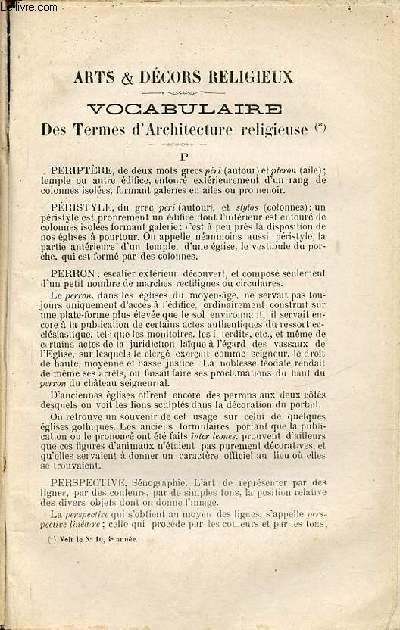 Les rcrations utiles au presbytre n55 1882 - Vocabulaire des termes d'architecture religieuse P - de l'accompagnement du Plain-Chant - de l'bne - restauration des vieux tableaux - un bon ciment - conservation des pices de bois enfonces etc.