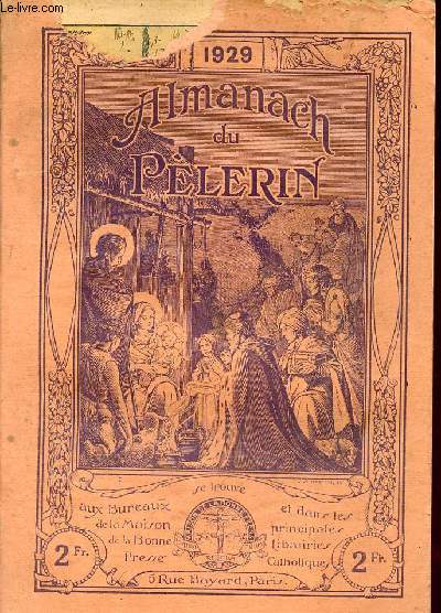 Almanach du Plerin 1929.