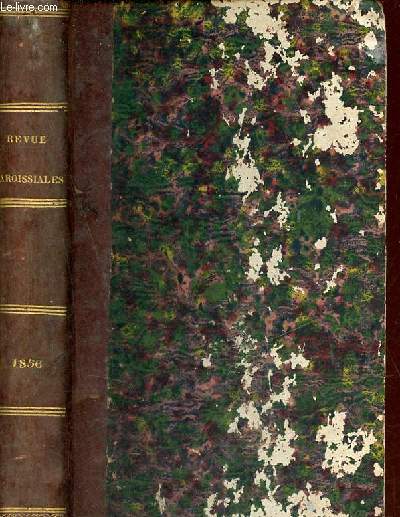 Revue des Bibliothques Paroissiales et des faits religieux de la Province ecclsiastique d'Avignon - Sixime anne 1856.