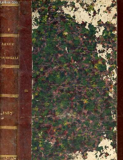 Revue des Bibliothques Paroissiales et des faits religieux de la Province ecclsiastique d'Avignon - Septime anne 1857.