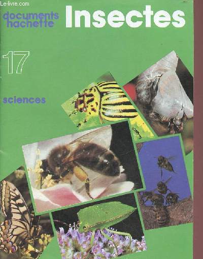 Documents hachette sciences n17 Insectes.