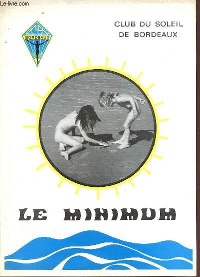 Club du soleil de Bordeaux le minimum n53 t 1977 -