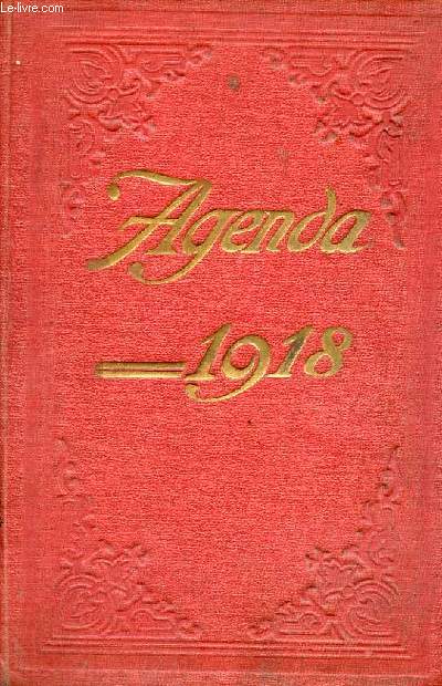 Agenda du commerce de l'industrie et des besoins journaliers 1918.