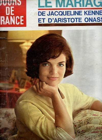 Jours de France n725 2 novembre 1968 - Le mariage de Jacqueline Kennedy et d'Aristote Onassis.