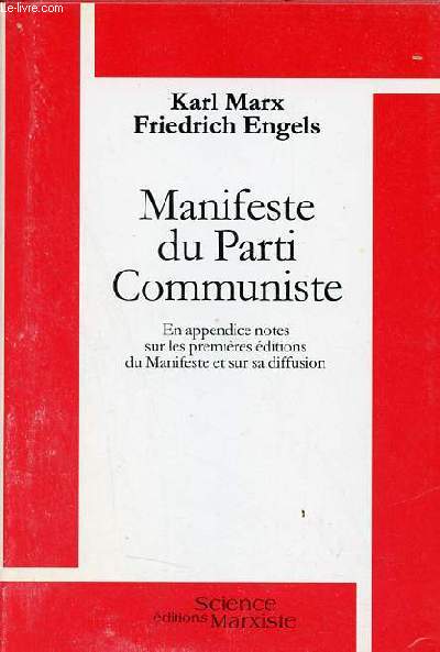 Manifeste du Parti Communiste.