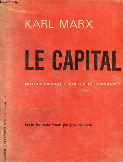 Le capital - Edition populaire (rsum-extraits).