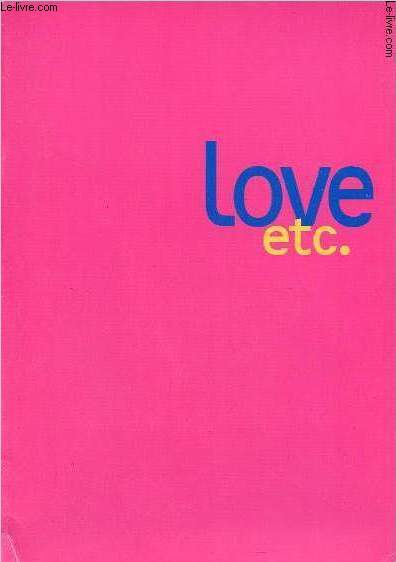 Plaquette cinma : Love etc. sortie le 27 novembre 1996.