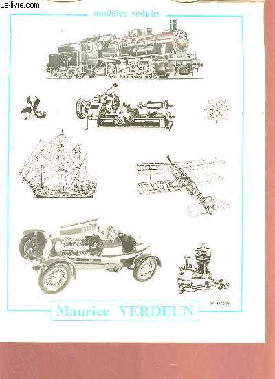 Catalogue de jeux jouets et modles rduits Maurice Verdeun.