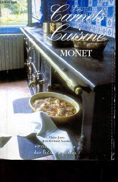 Les carnets de cuisine de Monet.