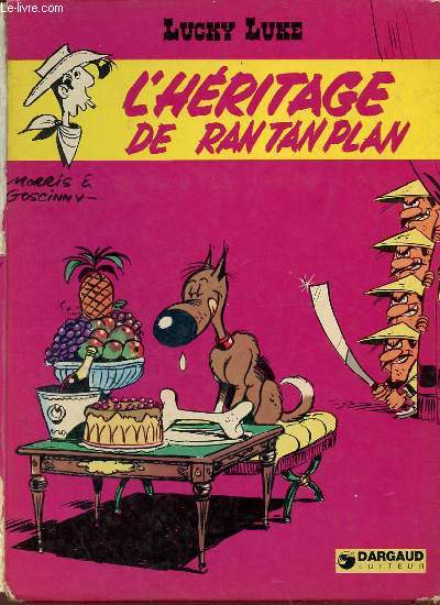 Lucky Luke - L'hritage de Ran Tan Plan - Incomplet manque 4 pages.