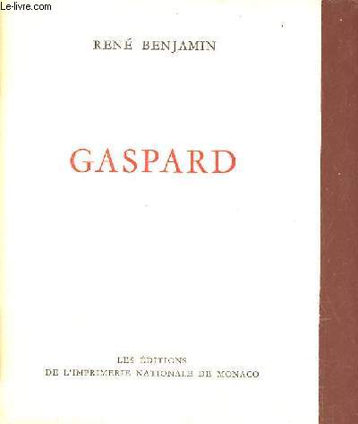 Gaspard - Collection des prix goncourt.