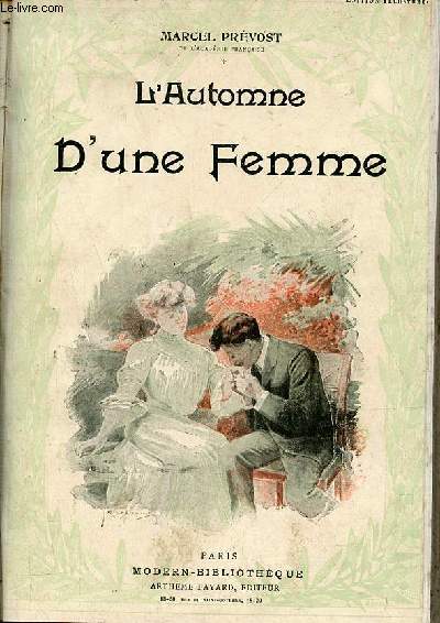L'automne d'une femme - Collection Modern-Bibliothque.