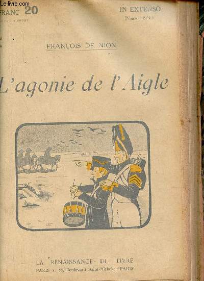 L'agonie de l'Aigle 1813-1814 - Roman.