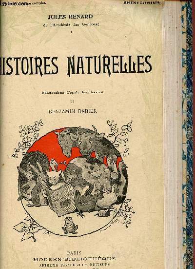 Histoires naturelles - Collection Modern-Bibliothque.