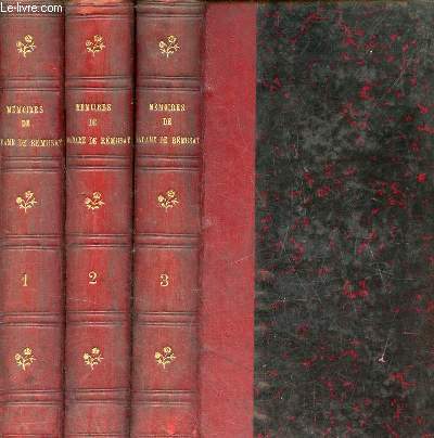 Mmoires de Madame de Rmusat 1802-1808 - En 3 tomes - Tomes 1 + 2 + 3 .